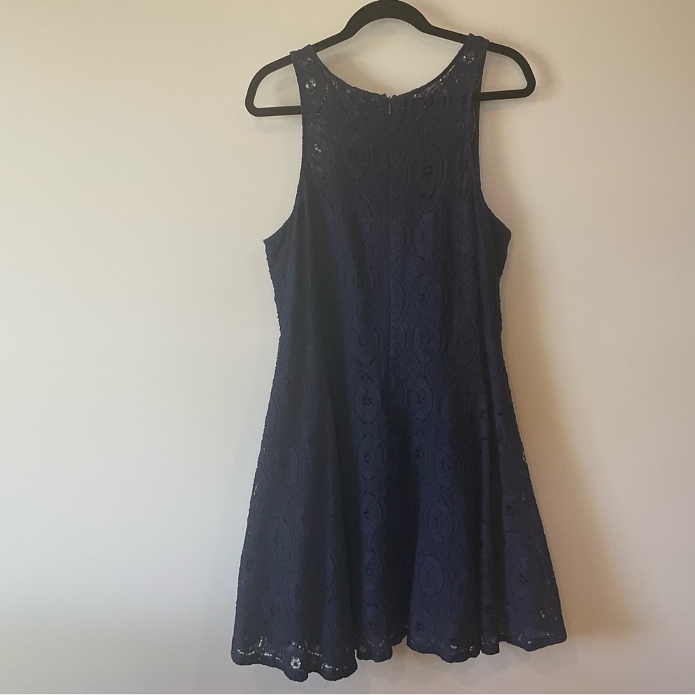 Navy Lace Summer Dress